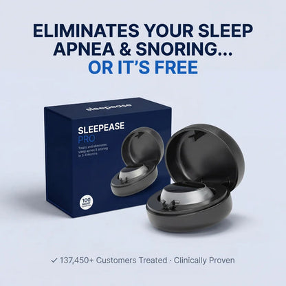 SleepEase Pro — Élimine les ronflements et l'apnée du sommeil