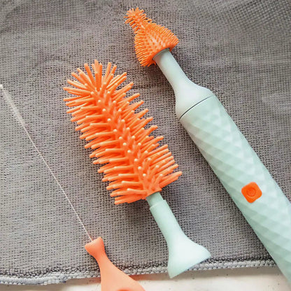 Ensemble de 3 brosses électriques pour biberons