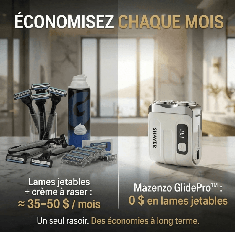 Rasoir Nomade Pro™ Rasage net, sans irritation
