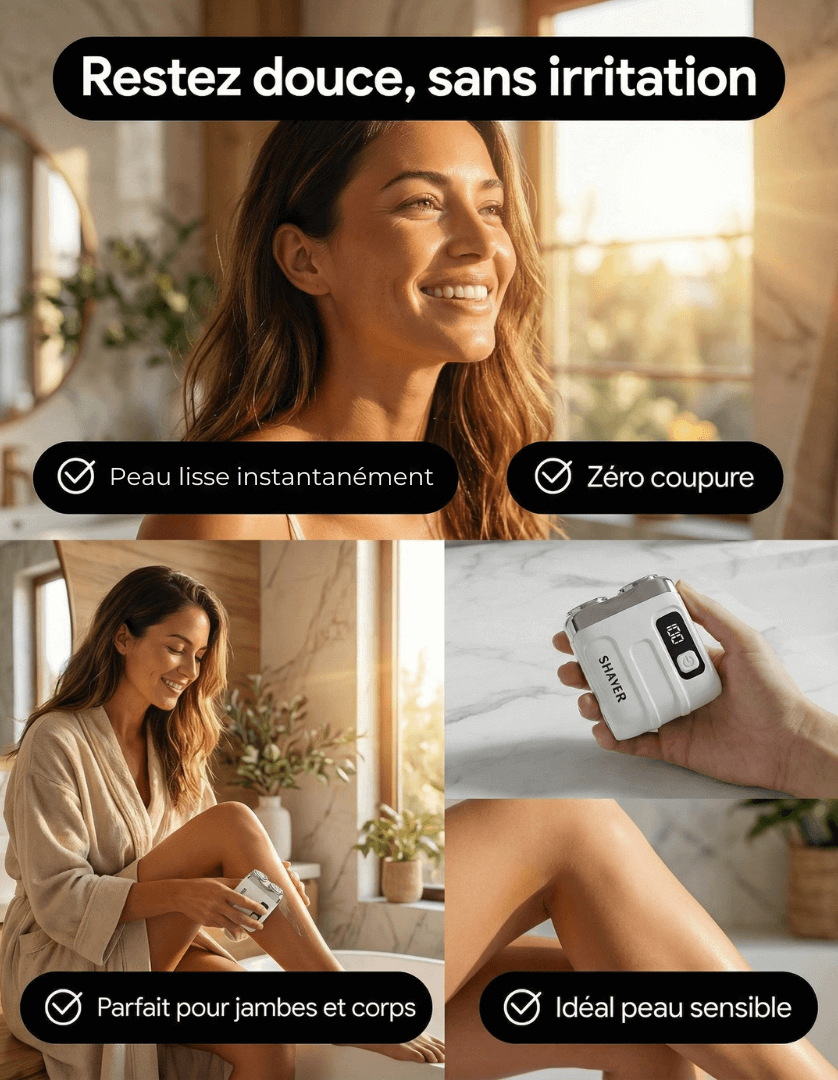 Rasoir Nomade Pro™ Rasage net, sans irritation