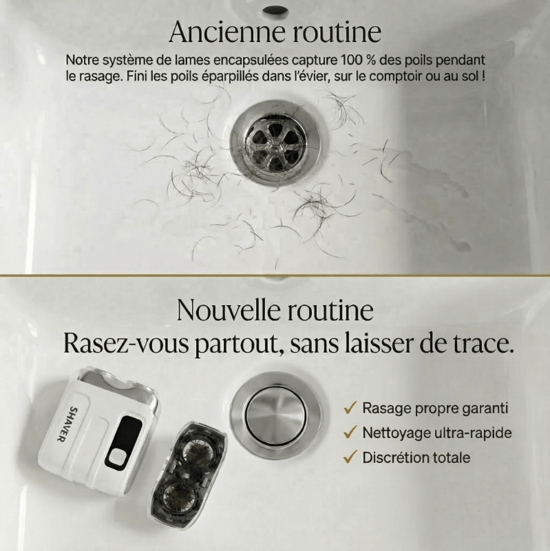 Rasoir Nomade Pro™ Rasage net, sans irritation